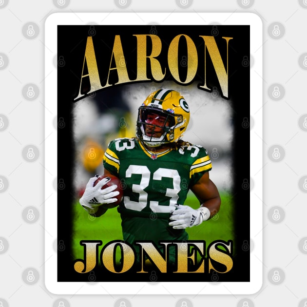 BOOTLEG AARON JONES Magnet by hackercyberattackactivity